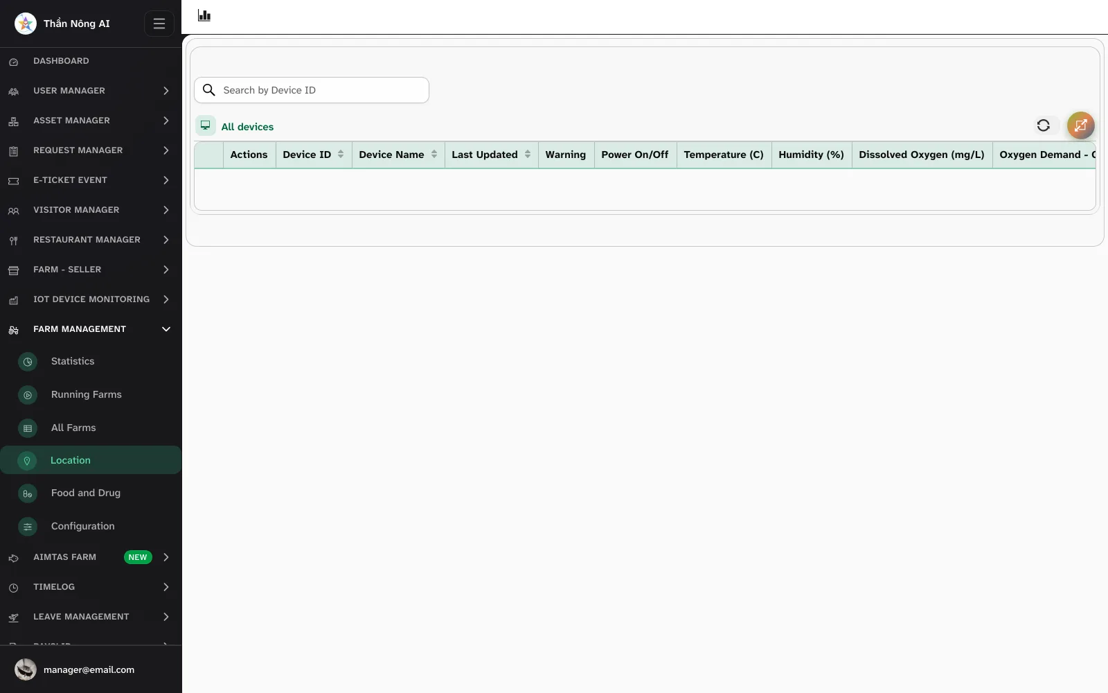 🗺️ View the site layout — Farm Management › Location