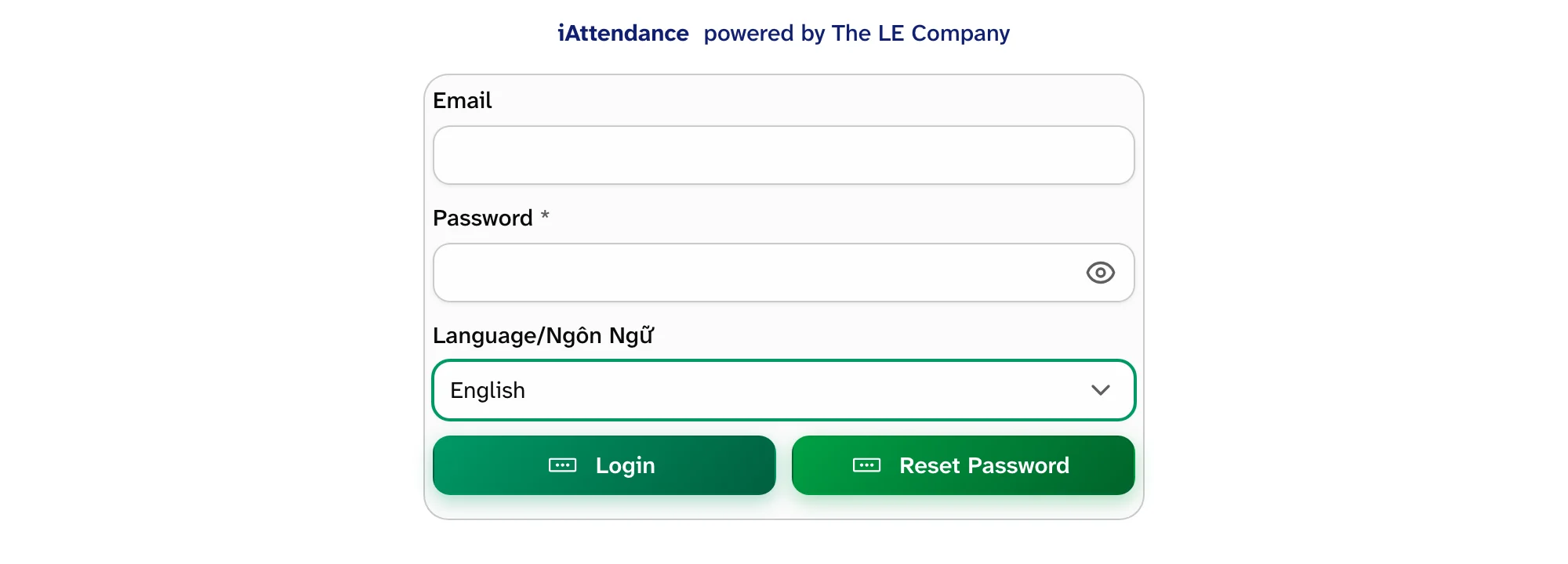✅ The external approver signs in and approves — External portal — https://iattendance.co/externallogin