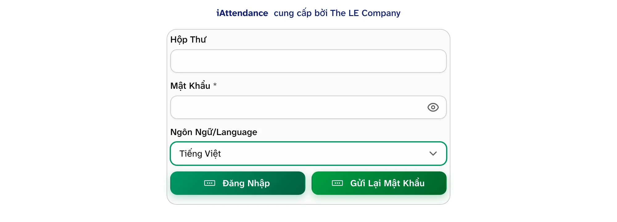 ✅ Người duyệt bên ngoài đăng nhập và phê duyệt — Cổng bên ngoài — https://iattendance.co/externallogin