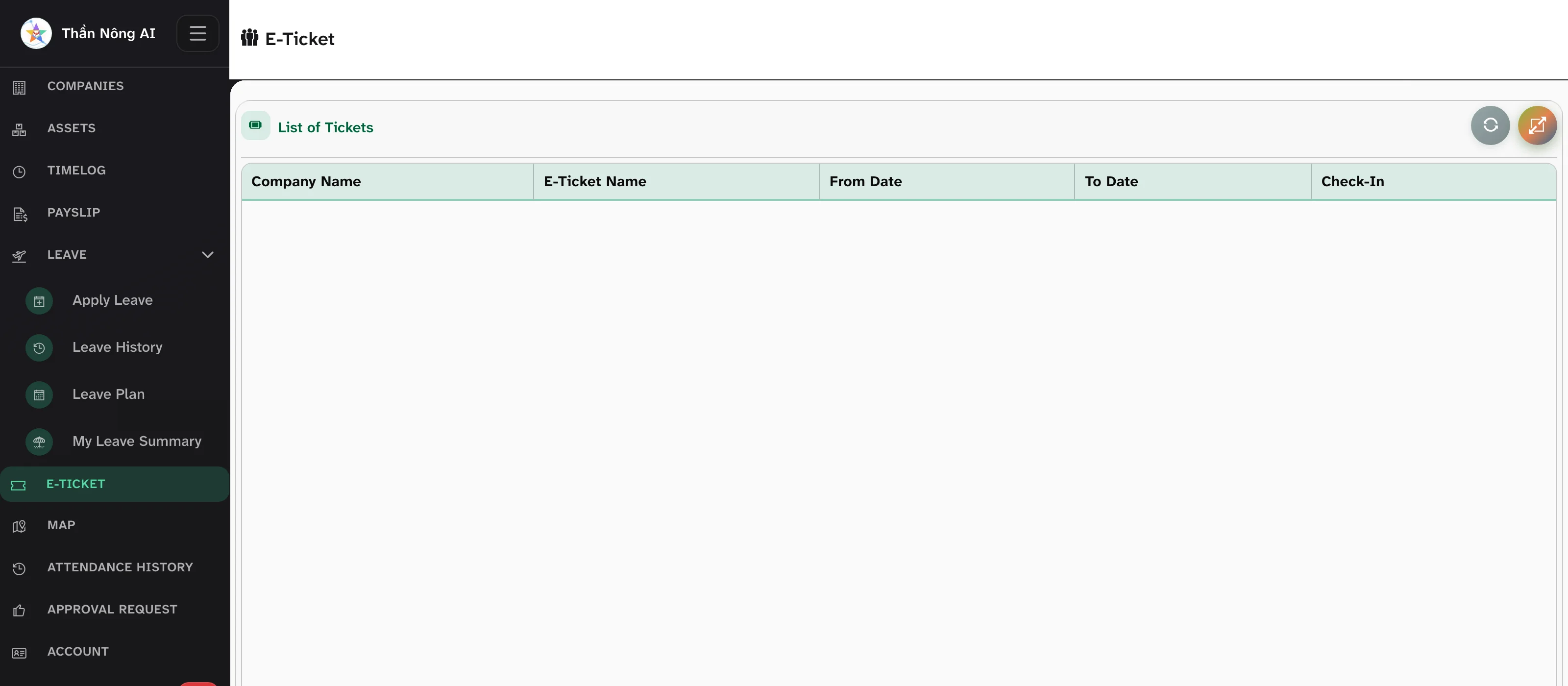 🎟️ What the attendee sees — User portal › E-Ticket