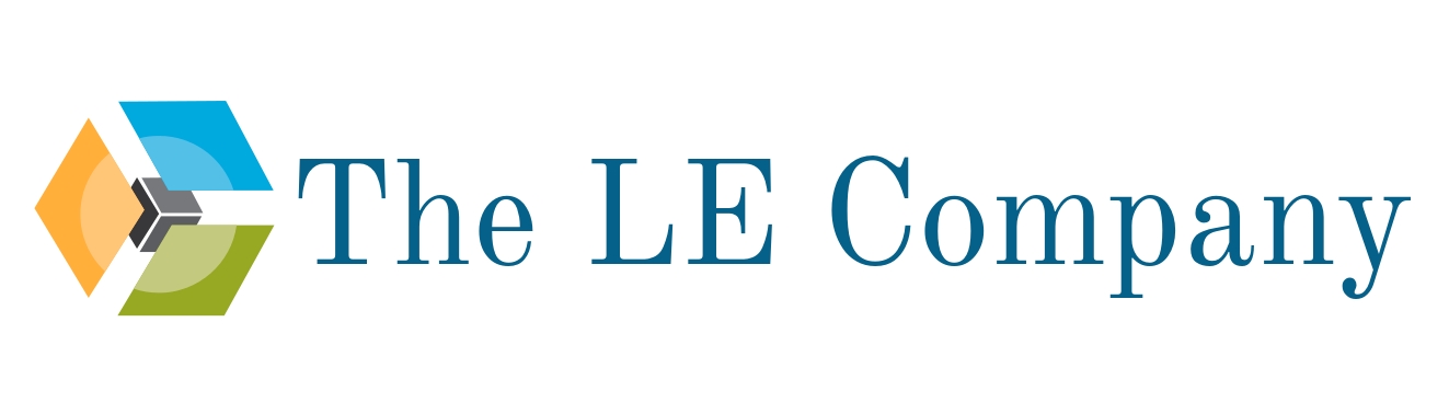 Logo đầy đủ của The LE Company
